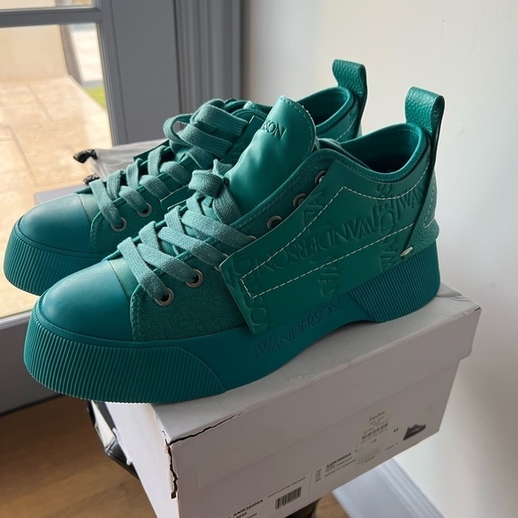 JW ANDERSON Other - JW Anderson Low Top Sneakers: Turquoise